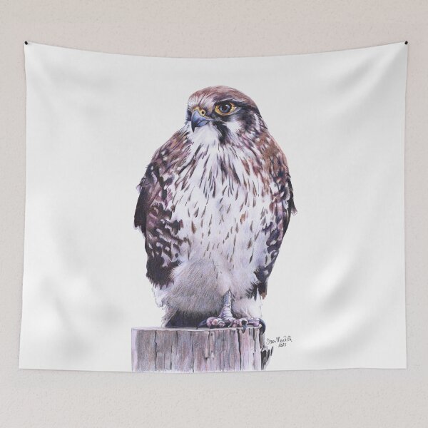 Item preview, Brown Falcon on our farm designed and sold by DingbatDesigns.