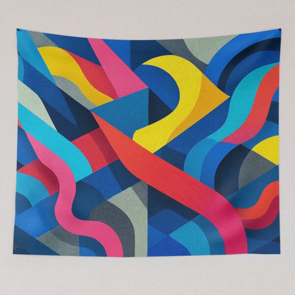 Item preview, Flow of colors meets play of shapes designed and sold by Sigtrix.