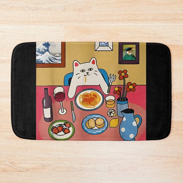 Item preview, More Spaghetti Less Upsetti Funny Cat Saying Quote More Spaghetti Less Upsetti  designed and sold by ArtShopScaly.