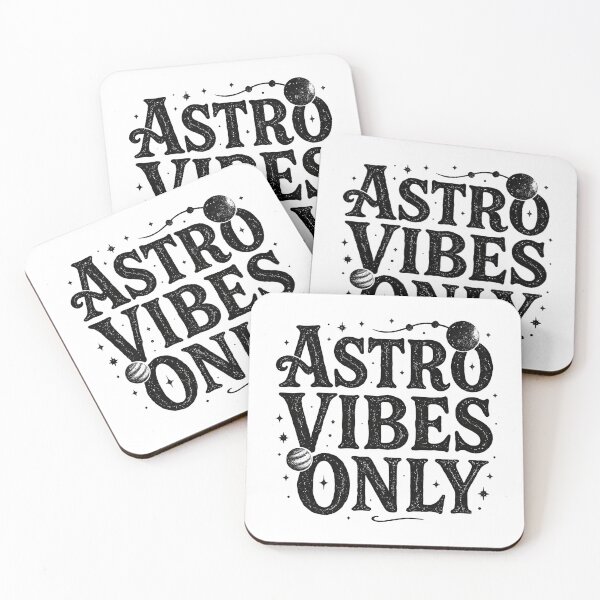 Item preview, Astro Vibes Only – Minimal Astrology Quote designed and sold by Haji  Kamora.