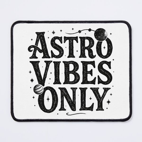 Item preview, Astro Vibes Only – Minimal Astrology Quote designed and sold by Haji Kamora.
