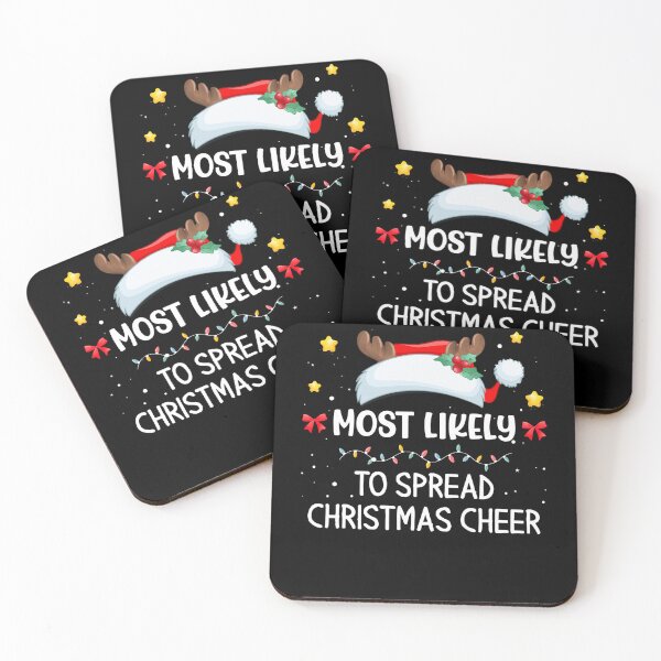 Item preview, Most Likely To Spread Christmas Cheer Matching Family Xmas designed and sold by RichardSantosc1.