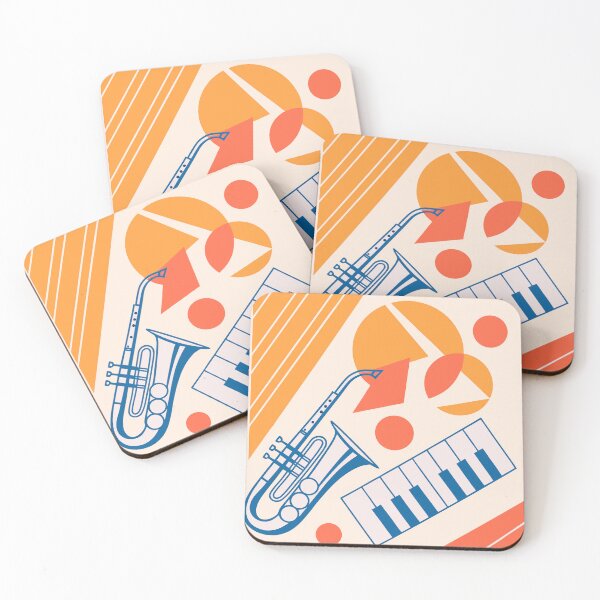 Item preview, Bauhaus Jazz designed and sold by Banana Split Collective.