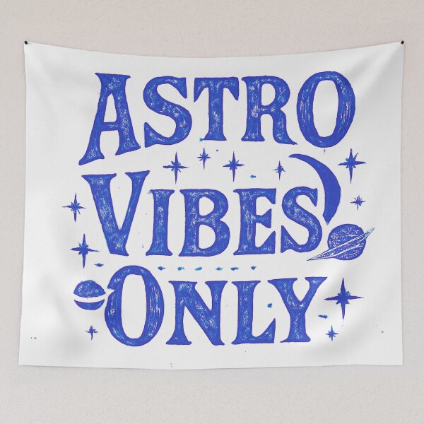 Item preview, Astro Vibes Only – Minimal Astrology Quote designed and sold by Haji  Kamora.
