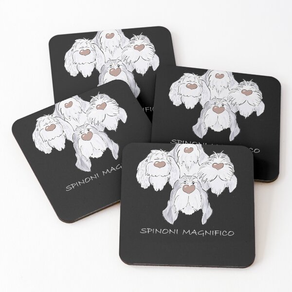 Item preview,  Spinoni Magnifico  Strike An Iconic Pose. White Text For Dark Backgrounds designed and sold by emaleeshant.