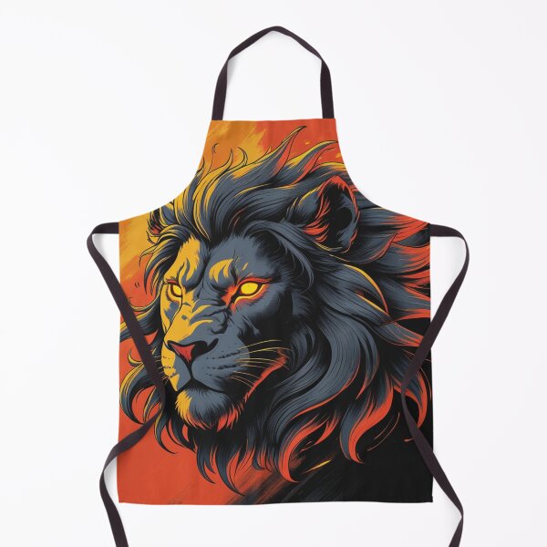 Item preview, Inferno Lion - Burning Spirit Artwork designed and sold by faleisvolen22.