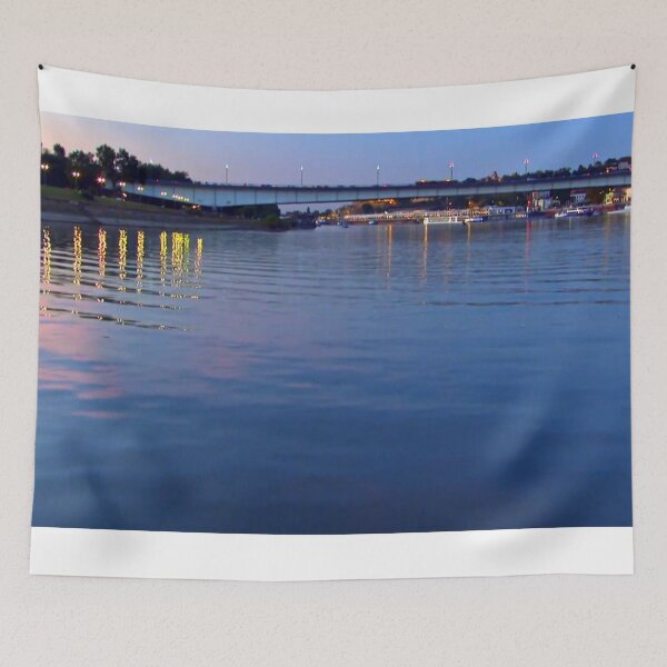 Item preview, Sunset over the river designed and sold by DjeriK.
