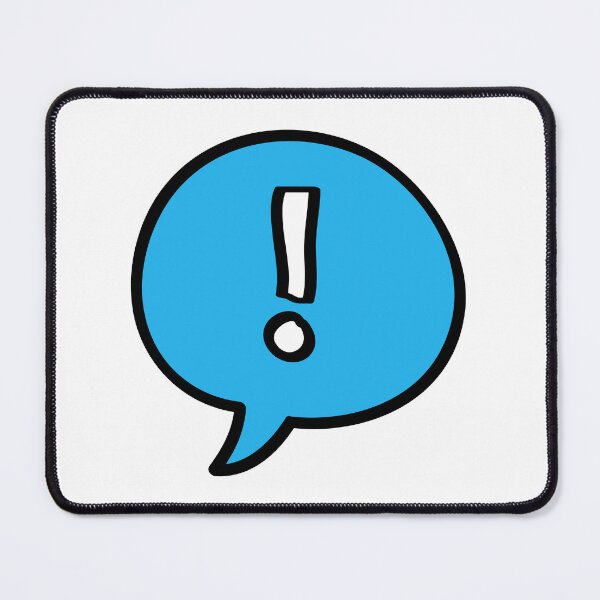 Item preview, Exclamation sign in speech bubble designed and sold by KasTanDesign.