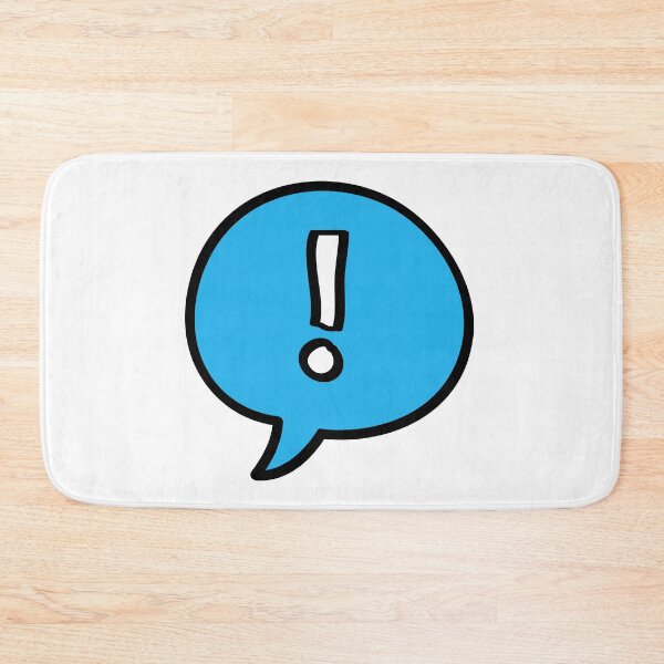 Item preview, Exclamation sign in speech bubble designed and sold by KasTanDesign.