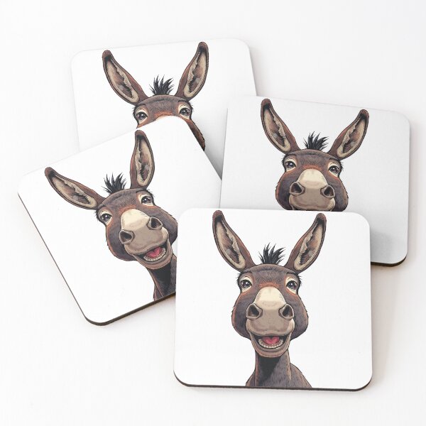 Item preview, Donkey Face With a Smile designed and sold by Pivi's Design.
