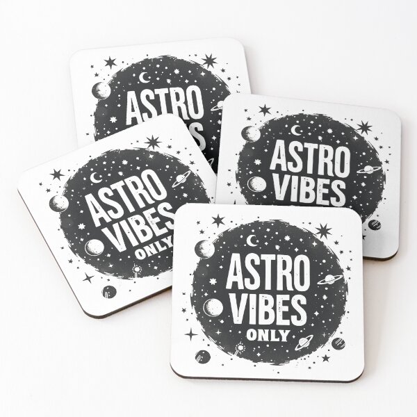 Item preview, Astro Vibes Only – Minimal Astrology Quote designed and sold by Haji  Kamora.