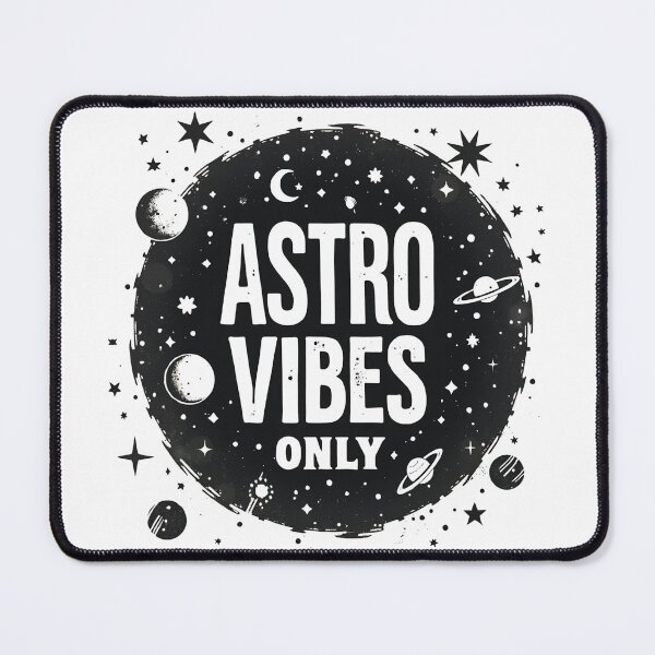 Item preview, Astro Vibes Only – Minimal Astrology Quote designed and sold by Haji Kamora.