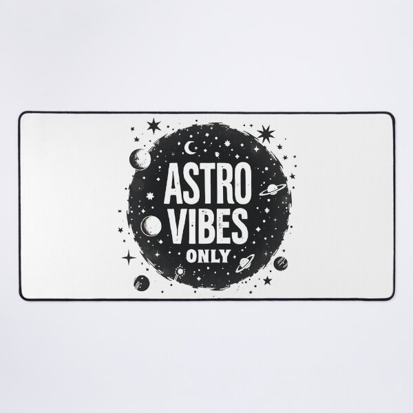 Item preview, Astro Vibes Only – Minimal Astrology Quote designed and sold by Haji  Kamora.