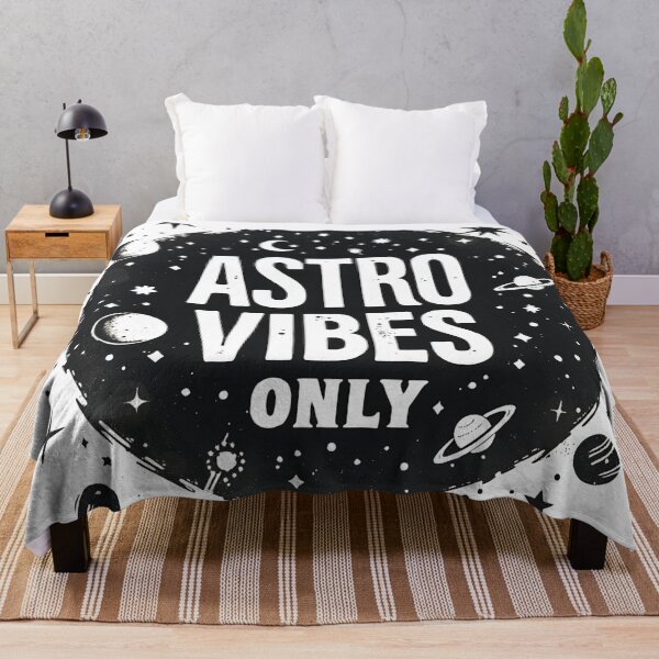 Item preview, Astro Vibes Only – Minimal Astrology Quote designed and sold by Haji  Kamora.