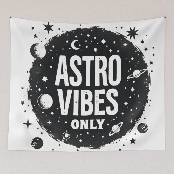 Item preview, Astro Vibes Only – Minimal Astrology Quote designed and sold by Haji  Kamora.