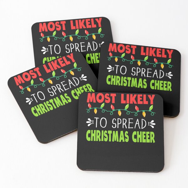 Item preview, Most Likely To Spread Christmas Cheer Xmas Saying Pajama designed and sold by RichardSantosc1.