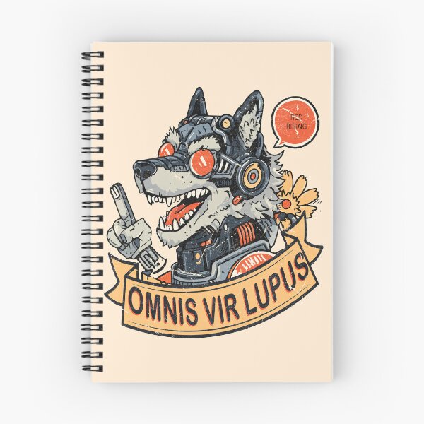 Item preview, Sevro Omnis Vir Lupus Vintage Red Rising designed and sold by RamblingsRose.