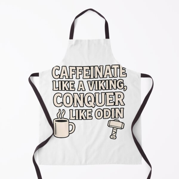 Item preview, Caffeinate Like a Viking, Conquer Like Odin designed and sold by NorseDrip.