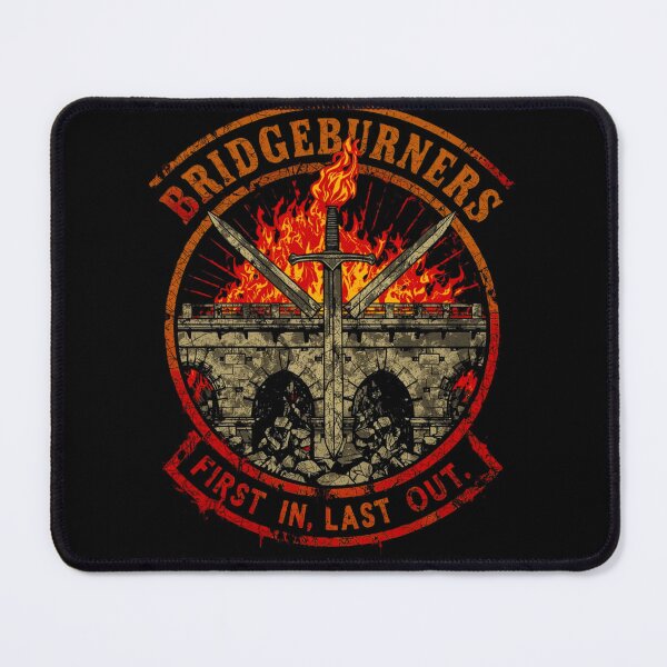 Item preview, Bridgeburners Emblem – Malazan 1st Company Military Crest v5 designed and sold by Tshirts1980.