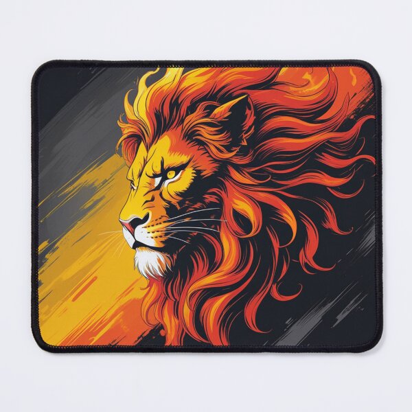Item preview, Lion Flame - Fierce Fiery King designed and sold by faleisvolen22.