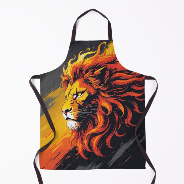 Item preview, Lion Flame - Fierce Fiery King designed and sold by faleisvolen22.