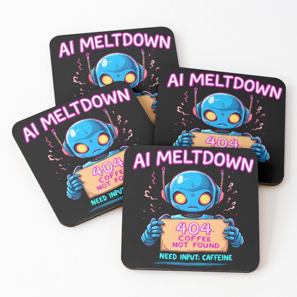 Item preview, AI Meltdown designed and sold by MadMooze.
