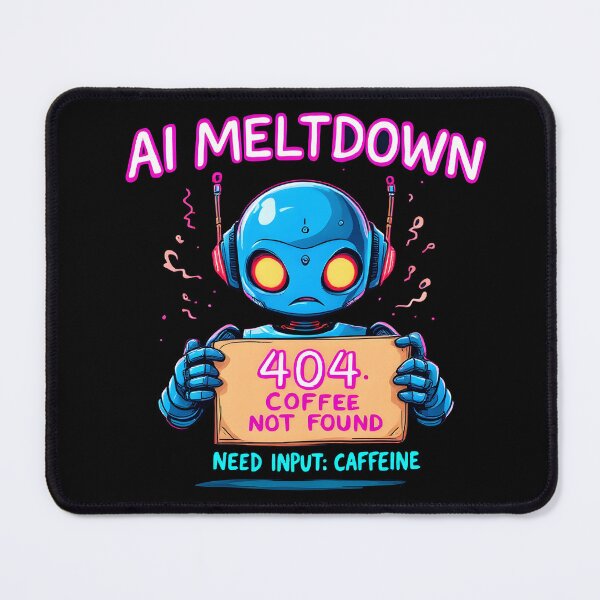 Item preview, AI Meltdown designed and sold by MadMooze.