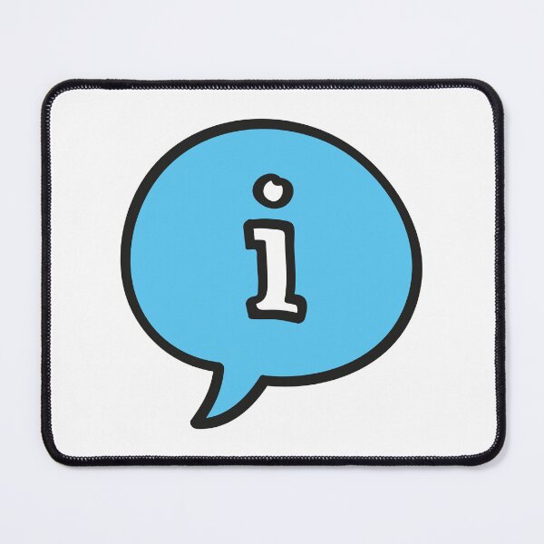 Item preview, Information sign in speech bubble designed and sold by KasTanDesign.