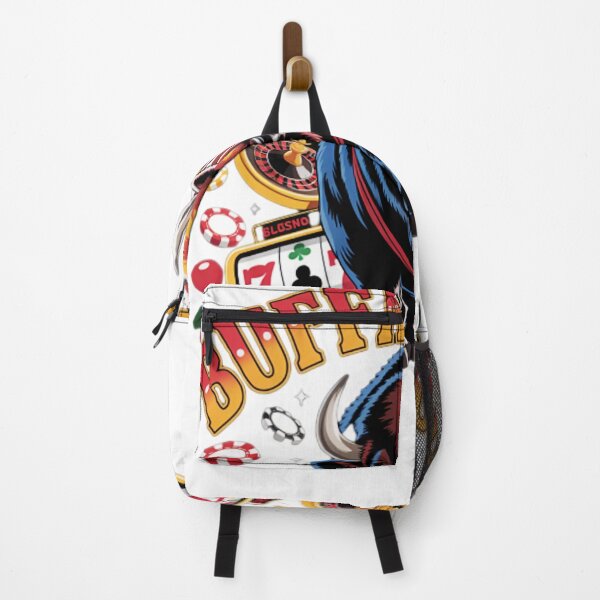 Item preview, Buffaloooo Casino Slots Graphic – Wild West Gambling Bison Design designed and sold by LenHiller.