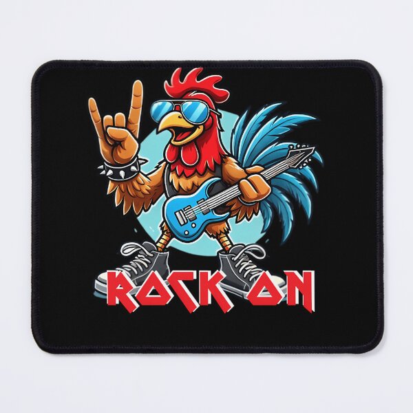 Item preview, Rooster ROCK ON  designed and sold by BlancheChenard.