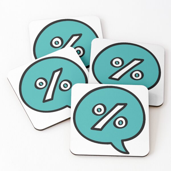 Item preview, Percentage sign in speech bubble designed and sold by KasTanDesign.