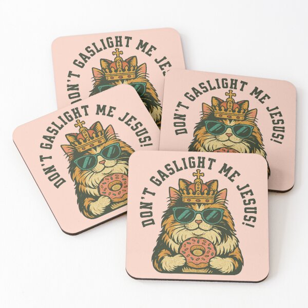 Item preview, Don't gaslight me Jesus Book lover Princess Donut designed and sold by RamblingsRose.
