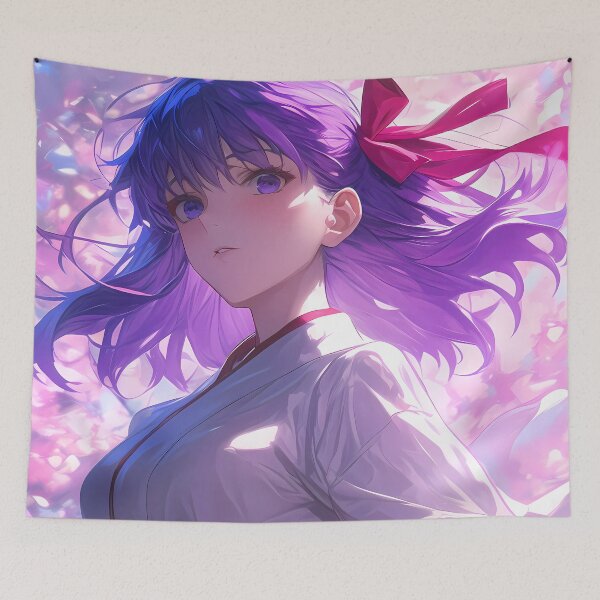 Item preview, Sakura Matou Fate Stay Night Kimono Cherry Anime designed and sold by HumbertoValveno.