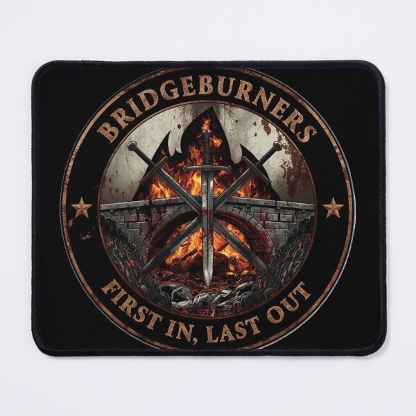 Item preview, Bridgeburners Emblem – Malazan First In, Last Out Military Crest v6 designed and sold by Tshirts1980.