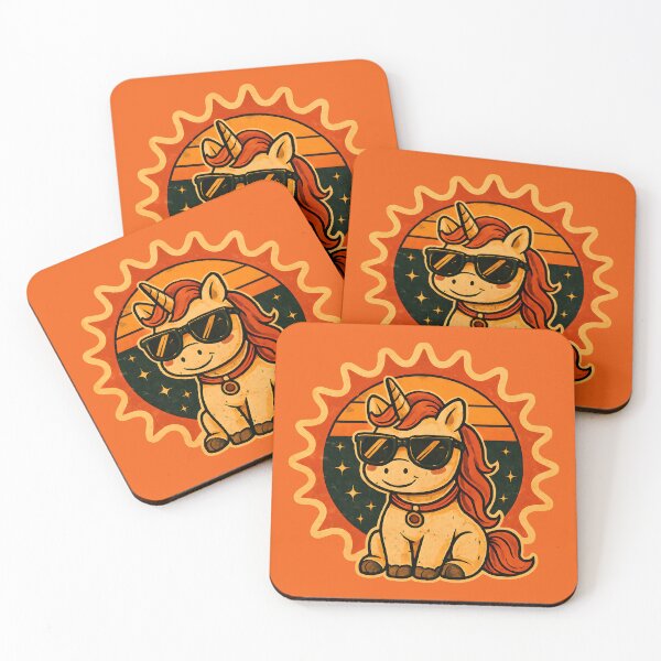 Item preview, Retro Cool Unicorn – Magical Style with Shades designed and sold by Adelberton.
