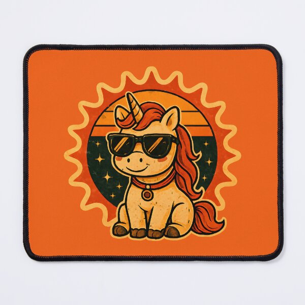 Item preview, Retro Cool Unicorn – Magical Style with Shades designed and sold by Adelberton.