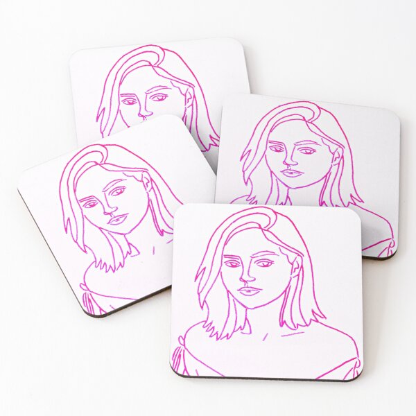 Item preview, Jenna Lines pink on pink designed and sold by SJHorsfall.