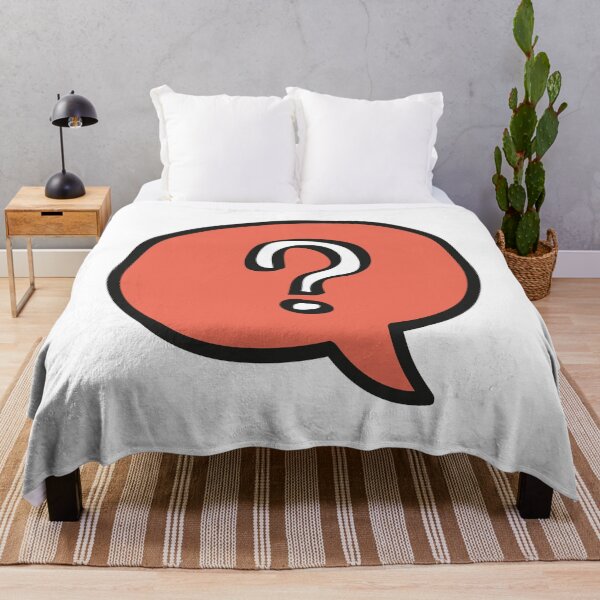 Item preview, Question mark sign in speech bubble designed and sold by KasTanDesign.