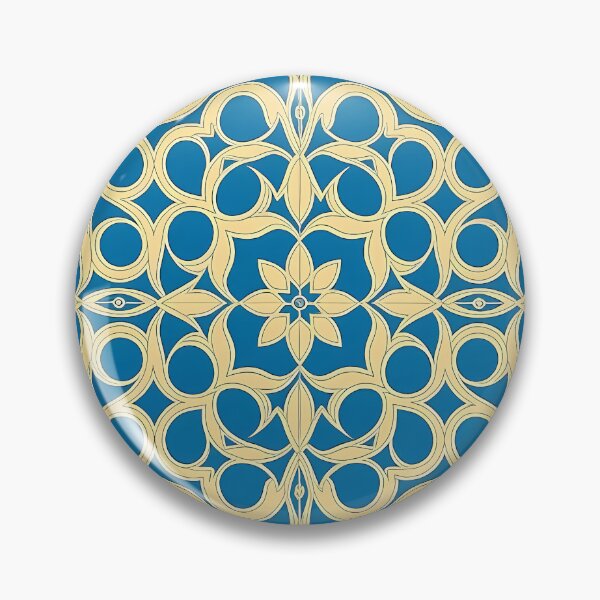 Item preview, Blue Mosaic Grid  Symmetrical Geometric Repeated Texture Pattern (image size 6656x9984) designed and sold by Digital-Davinci.