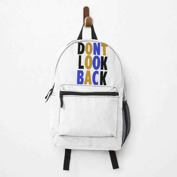 Item preview, Don't Look Back Motivational Typography designed and sold by INNER WINNER YOU.