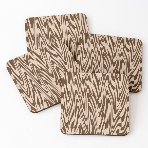 Item preview, Brown Autumnal Swirly Abstract Pattern designed and sold by OneThreeSix.