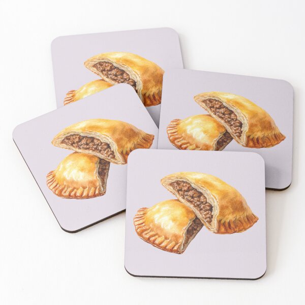 Item preview, One Beef Empanada cut in Half designed and sold by Violet Peonies.
