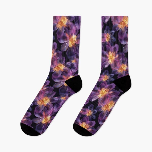 Item preview, Luminous Ethereal Flowers Pattern designed and sold by Prismatect.