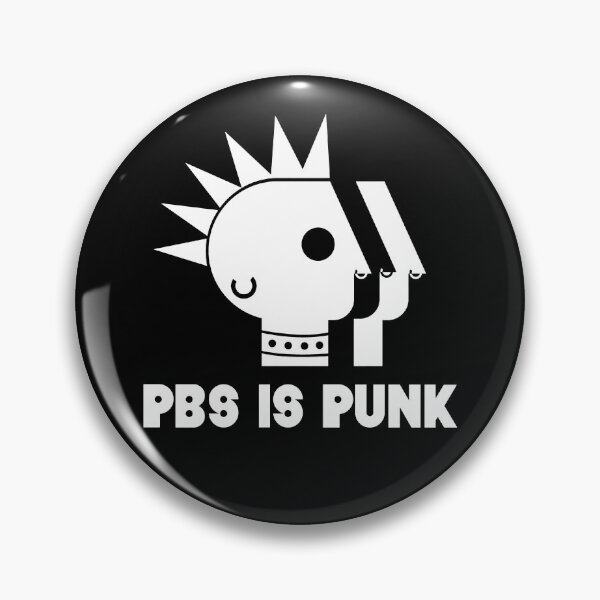 Item preview, PBS Is Punk Vintage Retro designed and sold by PugPuppyLife.