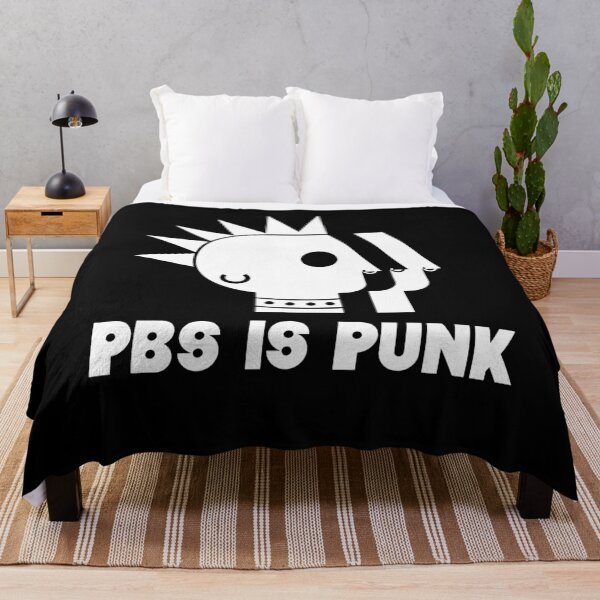 Item preview, PBS Is Punk Vintage Retro designed and sold by PugPuppyLife.