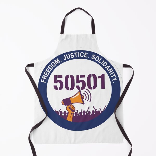 Item preview, Freedom. Justice. Solidarity. 50501. designed and sold by Owcomm.