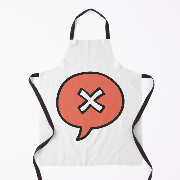 Item preview, Wrong mark sign in speech bubble designed and sold by KasTanDesign.