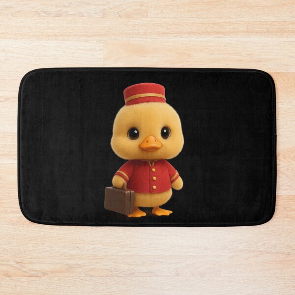Item preview, Cute Duck Hotel Bellhop Porter Concierge | Kawaii Cottagecore  Art designed and sold by Moons Studio.