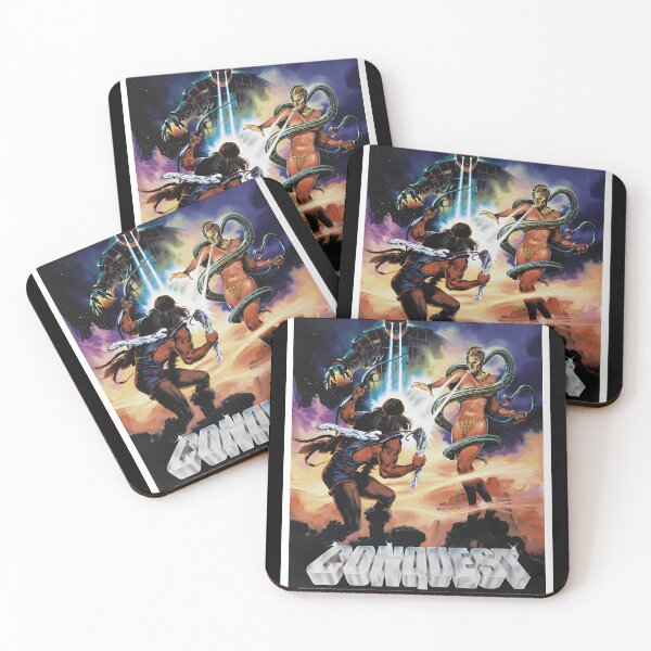 Item preview, Conquest - Vintage Movie Poster designed and sold by KathleenTLundgr.