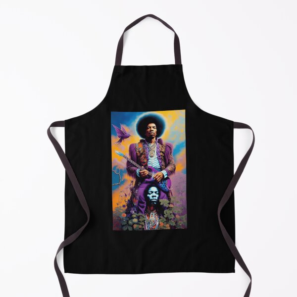 Artikelvorschau, Coole, von Jimi Hendrix inspirierte lila psychedelische Kunst entworfen und verkauft von KathleenTLundgr.